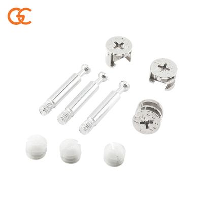 China 40MM Furniture Hardware Fixture Modern Screw Bolt Cabinet Fastener Connecting Bolt For Wood Cabinet for sale