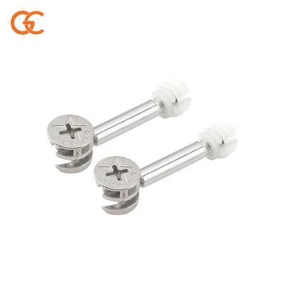 China Modern High Strength Finger 3 In 1 Bolt Hardware Connectors Cam Fittings Furniture For 16Mm Board for sale