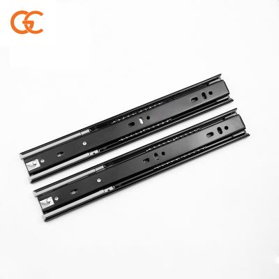 China Modern Heavy Duty Stainless Steel Full Extension Furniture Ball Bearing Slides Telescopic Drawer Slides for sale