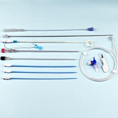 China Disposable Braid or Malecot Drainage Catheter Disposable Percutaneous Nephrostomy Kit with Locking Device for sale