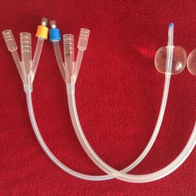 China 3 Way Disposable Silicone Foley Catheter And Suprapubic Catheter for sale