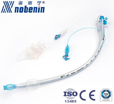 China Double Lumen PVC Disposable Left And Right Endobrochial Tube With Stylet for sale