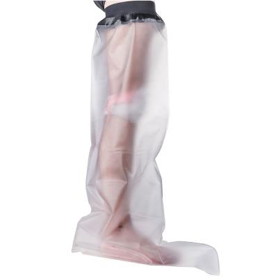 China Full Care Leg Cast Wrapped Reusable Waterproof Cover With Broken Leg Cast And Dressing For Shower for sale