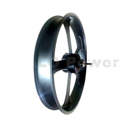 China Lower Noise Magnesium Alloy Wheel 250w Motor Bicycle Motor Magnesium Bike Wheel for sale