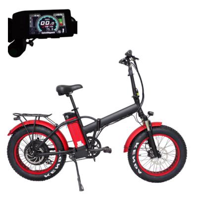 China ELECTRIC BIKE 1000W, 20X4.0inch Beach Aluminum Alloy Freeship HALO Power Drop-Boat Big Cool Tire Electric Bike for sale