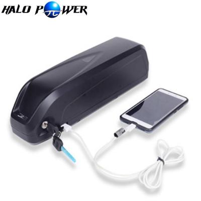 China Household Appliances Electric Bike 1000w 18650 48v 11ah Down Tube Li-ion Battery with Charger for sale