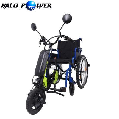 China 250w Electric Power Wheelchair Kits Waterproof Lightweight Wheelchair for sale