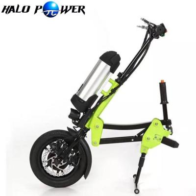 China 250W Electric Power Wheelchair Waterproof Motor Kits Electric Wheelchair Connectable Handcycle for sale