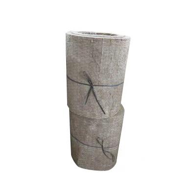 China Wholesale Price Factory Direct Sales Traditional Slag Wool Thermal Insulation Rock Wool Blanket With Yarn Mesh Public Bulk Rock Wool for sale