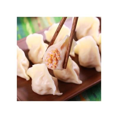 China Organic Food Soft And Sweet Grade Full Taste Shrimp Nutritious Fast Food Jiaozi Dumpling for sale