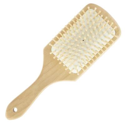 China For Home Use Wood Massage Comb Professional Wooden Hair Brush Private Label To Tangle Hair Brush Comb Scalp Massage Brush Hair for sale