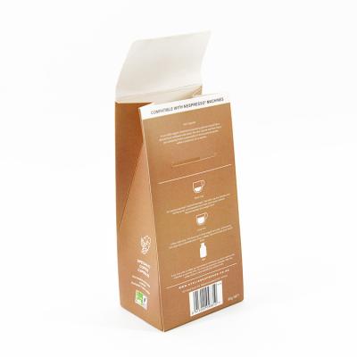 China Recycled Materials Wholesale Custom Logo Candy Packing Cardboard Paper Box Coffee Packaging Pyramid Tea Bag Foldable Luxury Box for sale