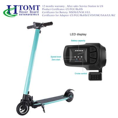 China Ourdoor Mini Foldable Electric Scooter Two Wheel Kick Scooters Green Black for sale