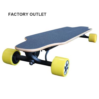 China 2017 Hot 1200W Dual Motor Four Wheel Electric Skateboard Wireless Remote Control Off Road Hoverboard Electric Skateboard for sale