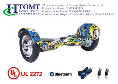 China China factory wholesale smart balance 2 wheel hoverboard with bluetooth graffiti yellow for sale