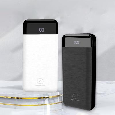 China LED Display Power Bank Portable Charger Battery Fast Charging Pack 20 000 mAh Power Bank For Smart Device for sale