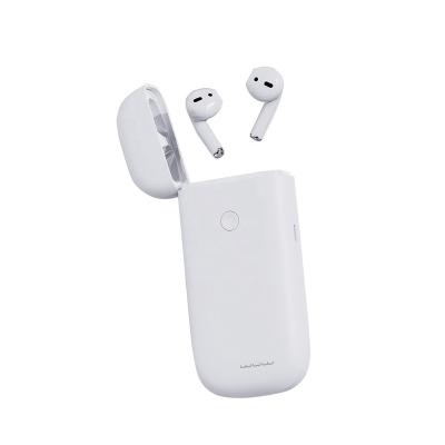 China 5200mah power bank earbuds and charge for mobile phone new quality wireless headset with power bank function 5200mah wireless earbuds for iphone for android for sale