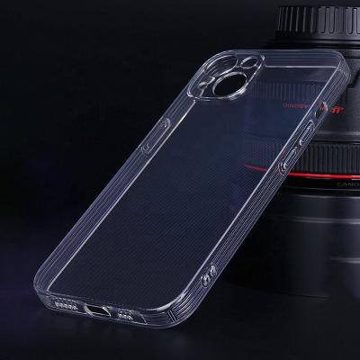 China Crystal Clear Design Ultra Thin 1.5mm TPU Anti-drop Back Soft Transparent Case For iPhone 13 12 Pro Max Mobile Covers for sale