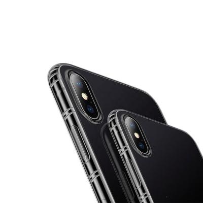 China Anti-fall For iPhone X TPU Soft Shockproof Transparent Clear Clear Case Phone Cover For Iphone X for sale