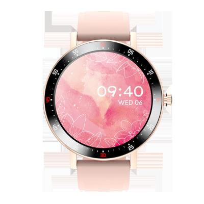 China Touch Screen Smart Watch Heart Rate Tracker Blood Pressure Fitness Activity Watch 1.3 Inch Sports for sale