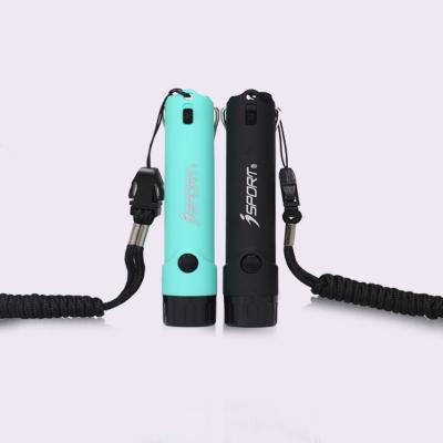 China Sports Drop Shipping Manufacturer Custom LED Light Electronic Whistles With Lanyard for sale