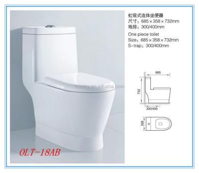 China Double-Flow China Manufacturer Siphonic Ceramic Toilet,Toto Bathroom Toilet 300mm S Trap Toilet Price,WC Toilet Bowl for sale