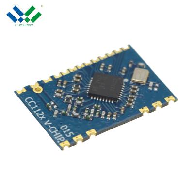 China Long Distance Wireless Transmit TI Chip Wireless Module CC1120 433Mhz 868Mhz 915Mhz RF Module for sale