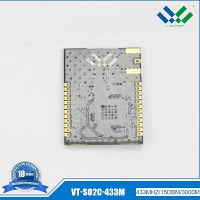 China new rf 915HMz rf iot module cc1310 for health care forward error correction wireless application electronic shelf label VT-S02C-915M for sale