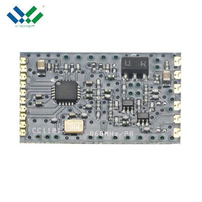 China VT-CC1101HPA-433 433MHz Wireless Communication Module High Power Distance Dual SPI Power Supply CC1101 RF for sale