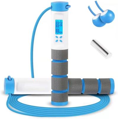 China Home Exercise Weighted ABS Speed ​​Skipping Rope Smart Wireless Jump Rope With Counter for sale