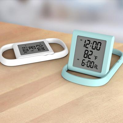 China Class Manufacturer Wholesale New Fashionable Mini Clock Digital LCD Alarm Clock Children Chinese Alarm Clock for sale