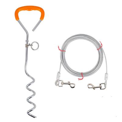 China Outdoor Fixed Stored Dog Post Pet Leash Dog Post for sale