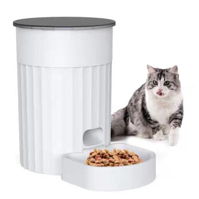 China Auto Synchronized Smart Cat Dog Food Dispenser Automatic Wifi Pet Feeder for sale