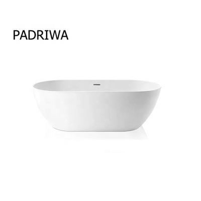 China Hidden Oval Free Standing Bathtub Acrylic Bath Tubs Tank Bathtubs for sale