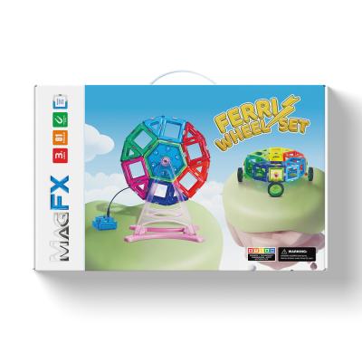 China Tweede generatie magnetische blokken sets Toy 91PCS Dreamland Theme Creativity Te koop