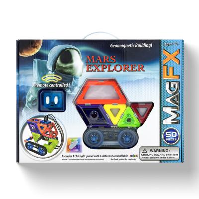 China Mars Explorer Magnetische blokken sets voor 5 jaar +, Magnetische tegel bouw set Te koop