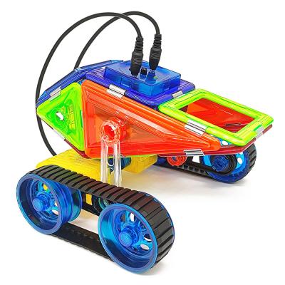 China Children'S Gifts Magnetic Blocks Car Fighting Vehicle With Remote Control for sale