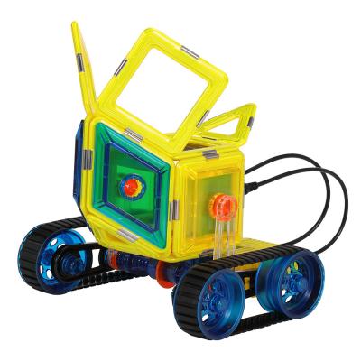 Chine Carreaux magnétiques télécommande voiture 3D Blocs magnétiques Petit lapin Jouets de voiture à vendre