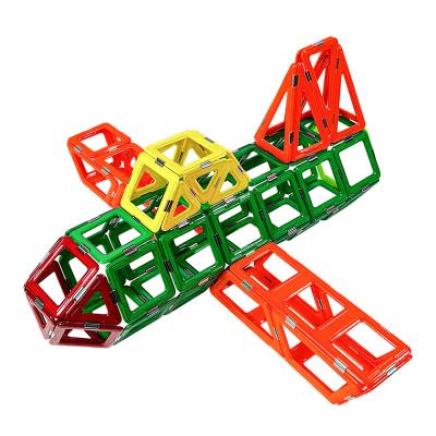 China Children Toys Magnetic Tiles Vehicles Heavy Transport Aircraft Building Blocks for sale