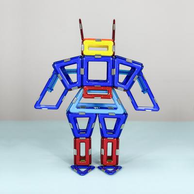 Cina Tecnologia del futuro 3D blocchi di costruzione magnetici impostare Mecha Bat Robot forme in vendita