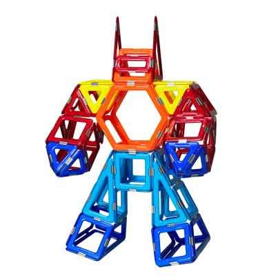 China Science And Furture Theme Toy Magnetic Building Blocks Mecha Robot for sale