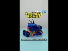 educational toys magnetic tiles remote control car locomotive cyclone tank for children