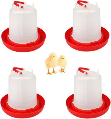 China Farms Raises Poultry Chick Hen Food Water Accessories Fill Chick Waterer Feeder Bowls Chicken Feeder Drinker Supply Opening for sale