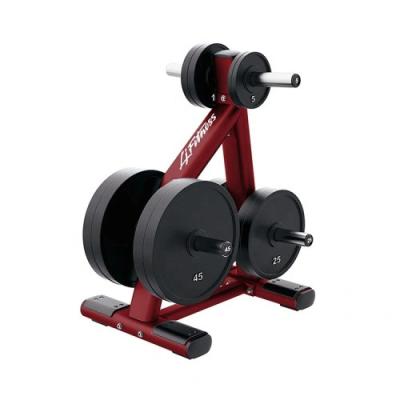 China Standard weight plate tree rack frame Barbell rack for sale