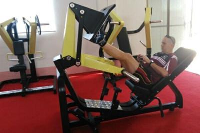 Chine 185kg a posé le gymnase chargé par plat usine la presse de jambe de Cybex à vendre