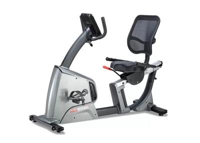 China Instructor elíptico English Language del gimnasio de la bici de la rueda volante reclinada adulta de la resistencia en venta