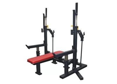 China Adjustable Incline Decline Weight Bench Gym Training Press Squat Rack for sale