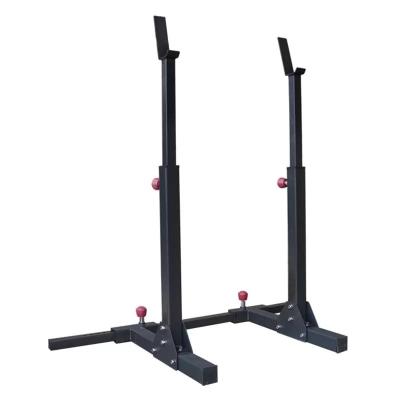 China Weightlifting Fitness HS Gym Equipment Power Half Adjustable Squat Rack for sale