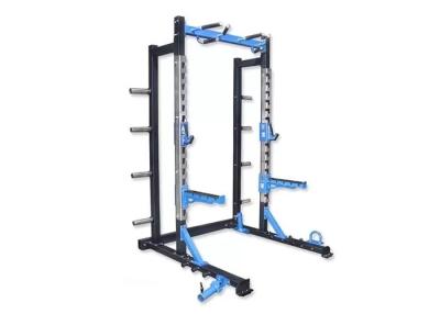 China Body Fit Commercial Power Cage Adjustable Squat Rack With Pull Up Bar for sale