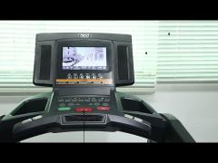 Android Commercial Gym Treadmill With Wifi Screen 10.1 LCD multipoint